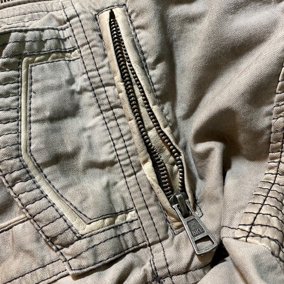 ✨FINAL PRICE🤑: Buckle Outerwear Embroidered Washed Jacket - Picture 16 of 16